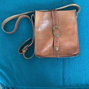 Patricia Nash Leather Buckle Strap Crossbody Bag